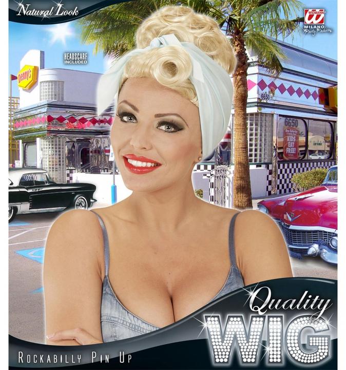 Immagine prodotto Widmann Rockabilly parrucca Pin Up Girl parrucca