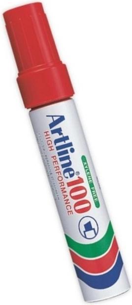 Image du produit Artline EK-100, Red, Chisel tip, Multicolour, Aluminium, Bold, 1.2 cm (Multicolore, 12 mm)