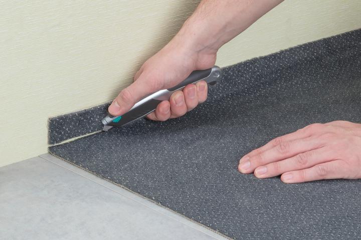 Produktbild wolfcraft Profi-Trapezklingen-Messer „Autoload“ (Cutter)