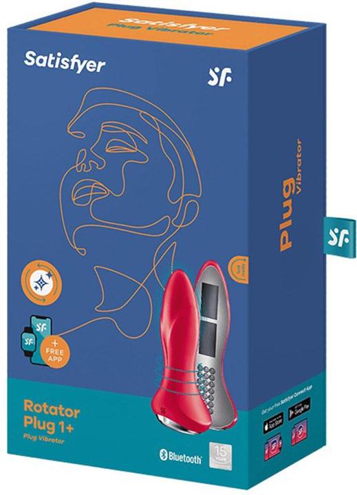Actual product image Satisfyer Rotator Plug 1 + Connect App