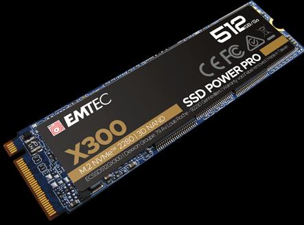 Produktbild Emtec Power Pro X300 (512 GB, M.2 2280)