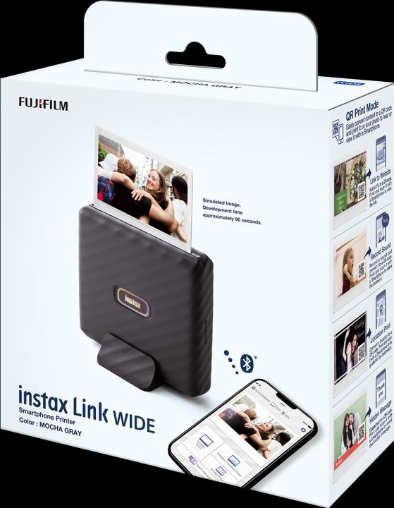 Productafbeelding Fujifilm Instax Link Wide Printer + 10 Opnames Pakket (Kleur)