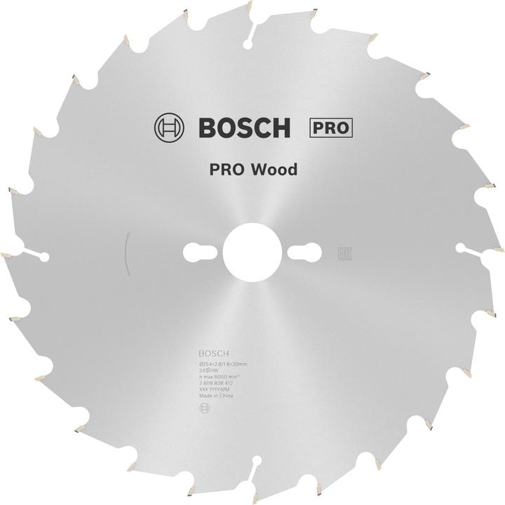 Actual product image Bosch Professional Zubehör PRO Wood circular saw blade, 254 x 2.8 x 30 mm