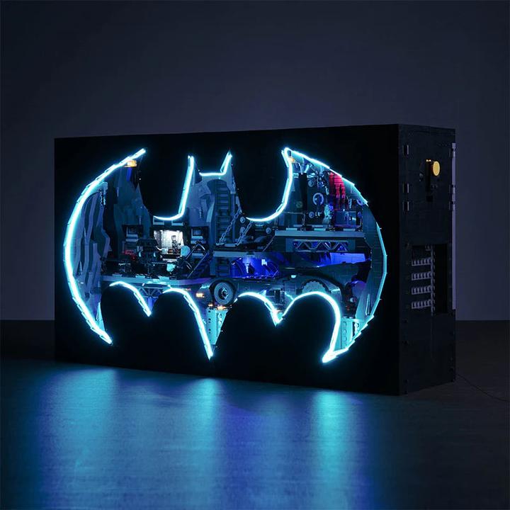 Image du produit BrickBling LED Licht Set für LEGO Bathöhle Schaukasten (76252) inkl. Fernbedienung