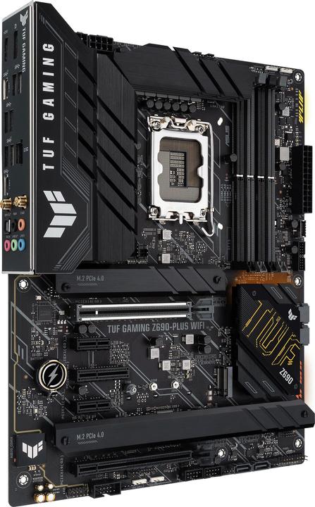 Produktbild ASUS TUF GAMING Z690-PLUS WIFI (LGA 1700, Intel Z690H, ATX)