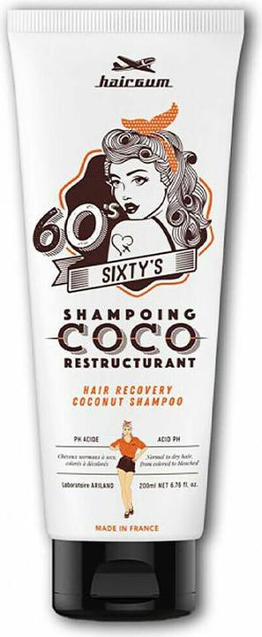 Image du produit Hairgum Shampoing Coco Restructurant (200 ml, Shampoing liquide)