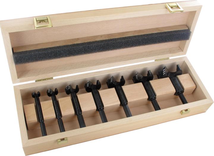 Immagine prodotto Famag Set di bit Forstner (15 mm, 20 mm, 25 mm, 30 mm, 35 mm, 40 mm, 50 mm)