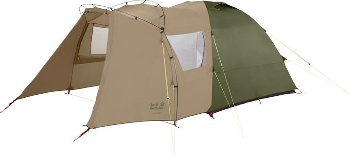 Jack Wolfskin Grand Illusion IV (Tenda a cupola, 6.55 kg, 4 persone)
