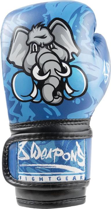 Actual product image 8Weapons 8 WEAPONS Kids Boxing Glove - Jipe blue 6 Oz (6 OZ)