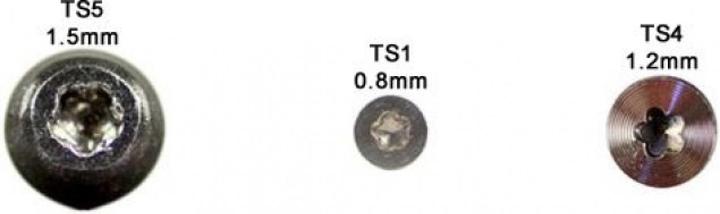 Actual product image Columbus McKinnon iPhone Screwdriver Pentalobe 5-Star TS1 0.8mm