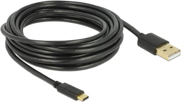Productafbeelding Delock USB 2.0 Kabel A-C (2 m, USB 2.0)
