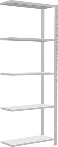 Stecksystem Anbauregal MULTIplus250 mit Kreuzstrebe