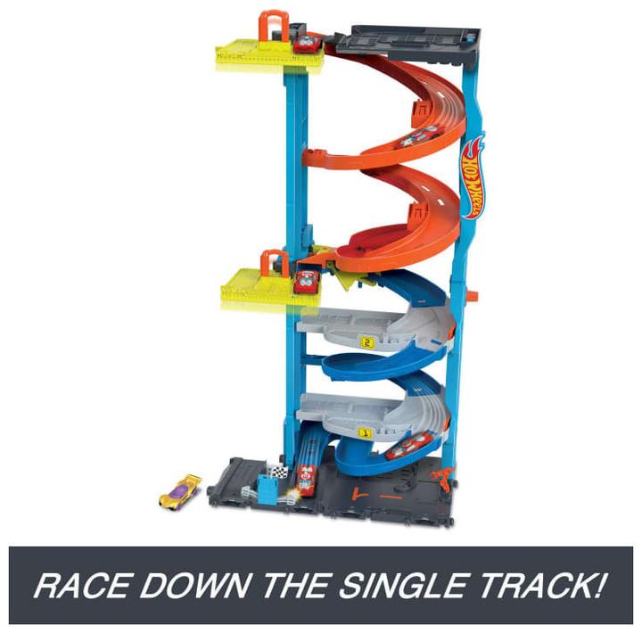 Produktbild Hot Wheels City 2-in-1-Rennturm Spielset