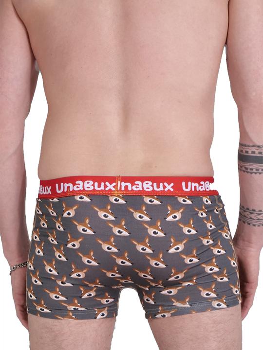Immagine prodotto Unabux Boxer BLACK WHITE RABBIT (XL, Confezione singola)