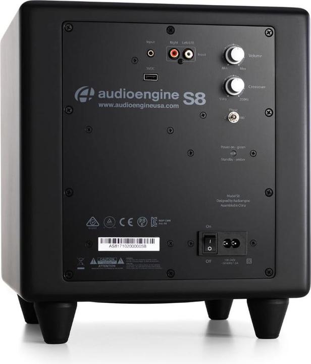 Immagine prodotto Audioengine Altoparlante S8 125 W (1 pz., 250 W)