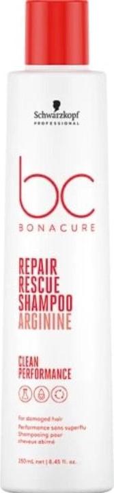 Schwarzkopf Repairing Shampoo Bonacure Repair Rescue Arginina (250 ml) (250 ml, Flüssiges Shampoo)