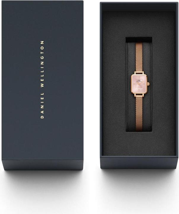 Immagine prodotto Daniel Wellington Quadro Mini Melrose Blush Oro Rosa (Orologio da polso analogico)