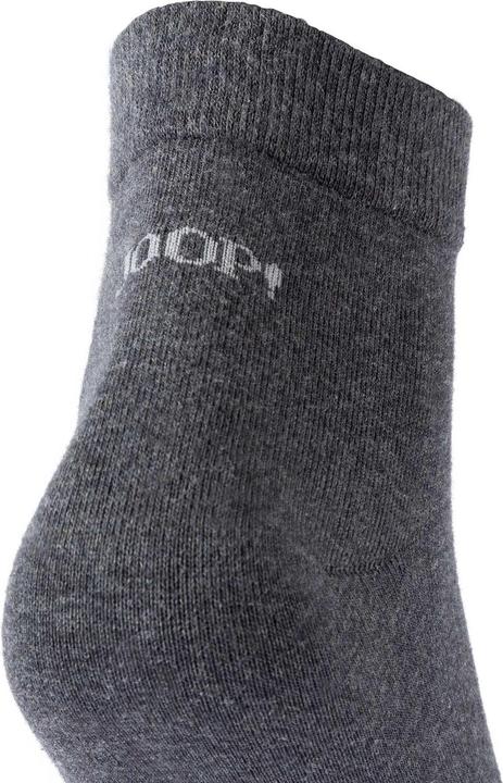 Actual product image Joop! Unisex premium essential organic cotton Quarter 6p (pack of 6, 35 - 38)
