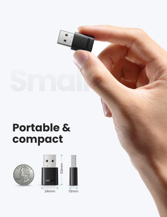 Produktbild Ugreen Bluetooth 5.0 USB Adapter (Sender & Empfänger)