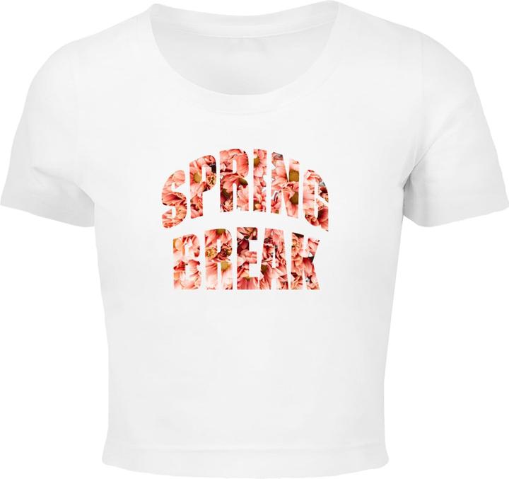 Produktbild Merchcode Ladies Spring Break 1 Cropped Tee - 191017 (L)