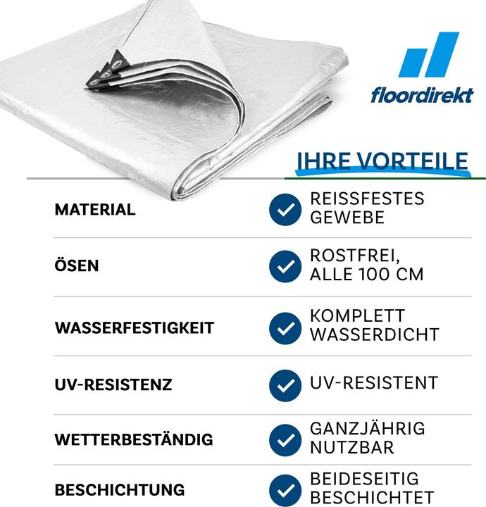 Immagine prodotto Floordirekt Telone 140 g/m² (400 x 300 cm)