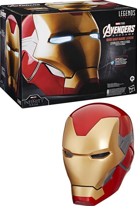 Hasbro Avengers: Endgame Marvel Legends Elektronischer Helm Iron Man Mark LXXXV