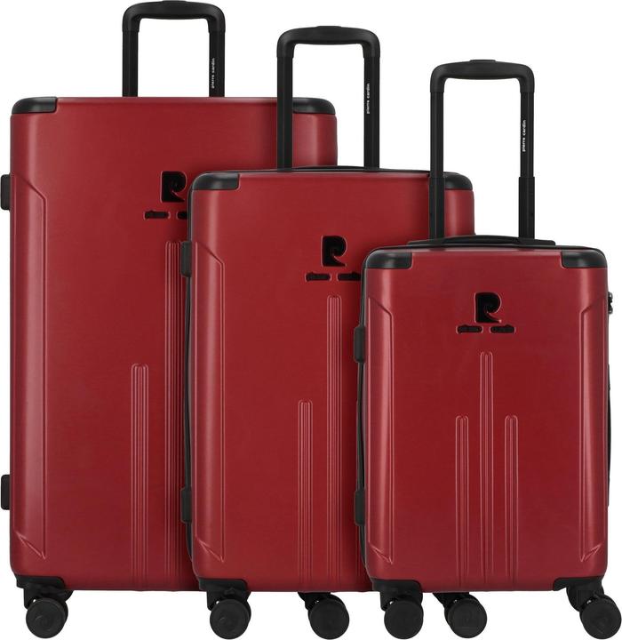 Pierre Cardin 4 wheel suitcase set 3-piece (98 l, XL (from 140l))