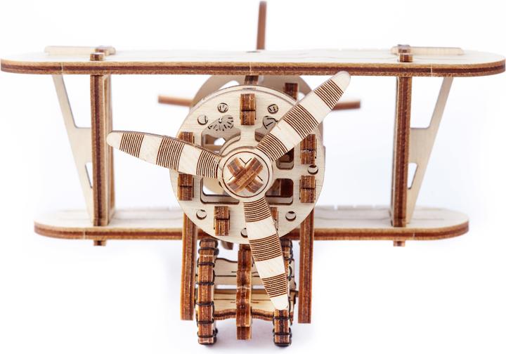 Produktbild WoodenCity Doppeldecker Flugzeug