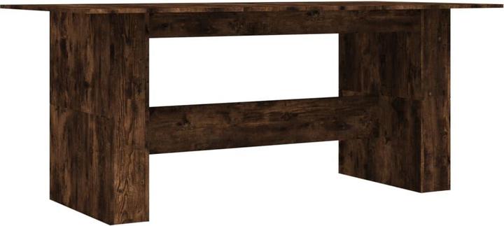 Actual product image VidaXL Esstisch Räuchereiche 180x90x76 cm Holzwerkstoff,Farbe (180 x 90 x 76 cm)