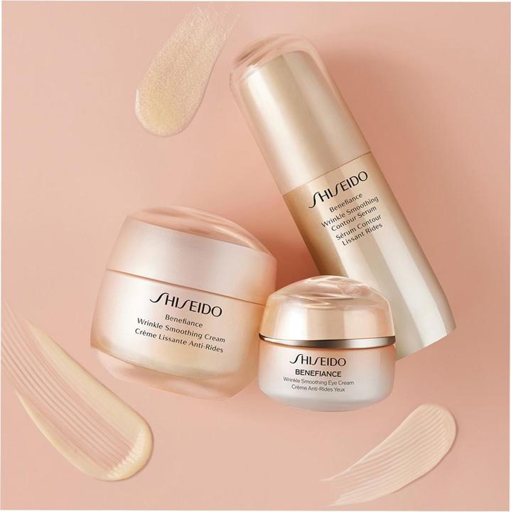 Produktbild Shiseido Benefiance Wrinkle Smoothing Eye Crème (Crème, 15 ml, Tag + Nacht)