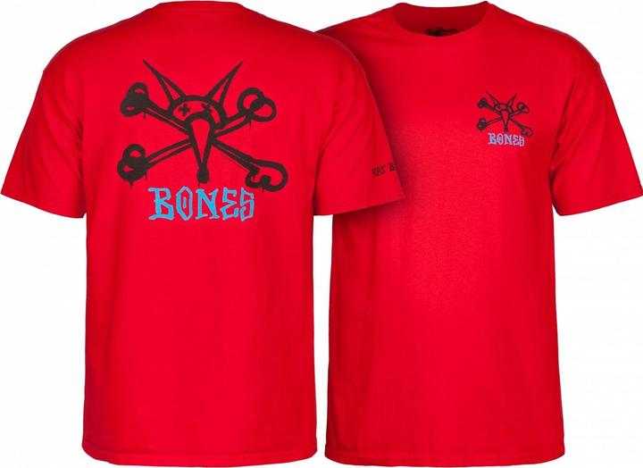 Image du produit Rat Bones T-shirt rouge (M)