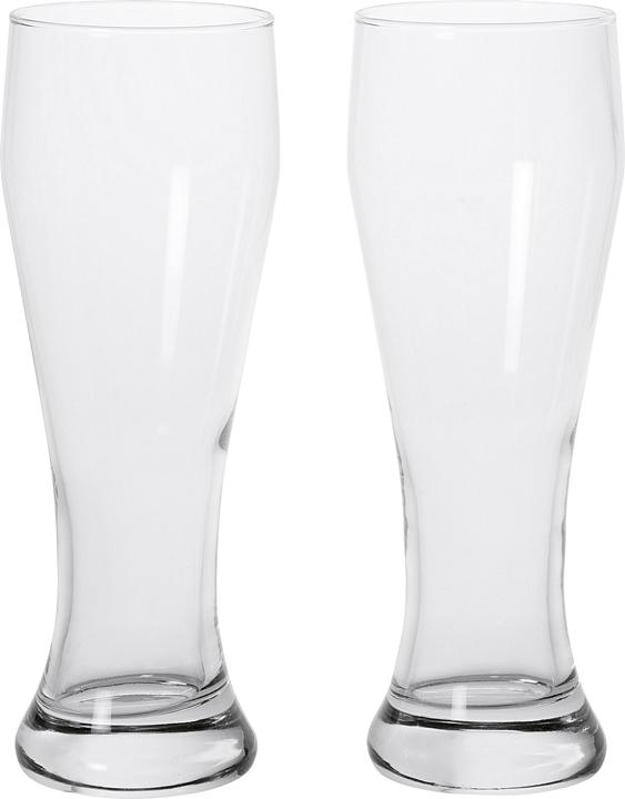 Montana Furniture Vetro per birra Basic 655 ml, 2 pezzi, trasparente (0.66 l, 2 x)