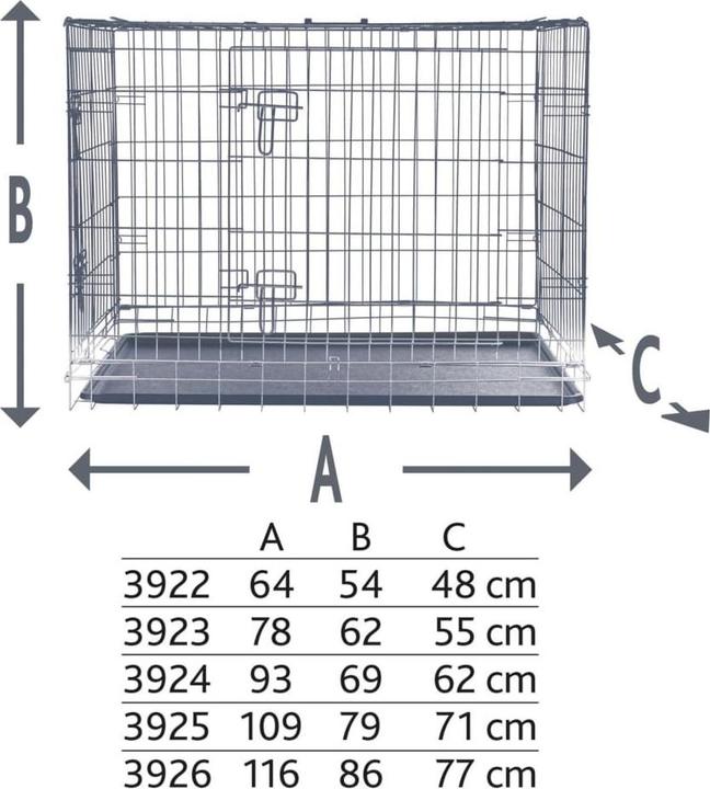 Immagine prodotto Trixie Home Kennel (Cane, Chiudibile a chiave, Pieghevole)