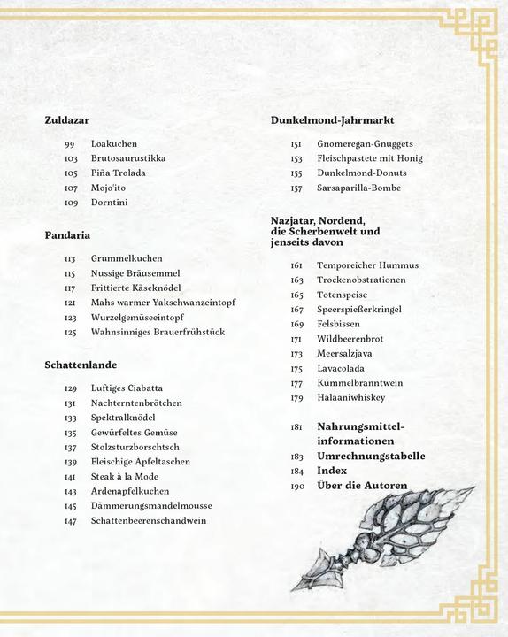 Produktbild Panini World of Warcraft: Neue Genüsse aus Azeroth - Das offizielle Kochbuch (Deutsch, Chelsea Monroe-Cassel, 2021)