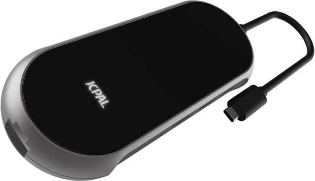 Produktbild JCPAL Linx Onyx USB-C 9-Port Hub (VGA+3*USB3.0+HDMI+PD+RJ45+SD/TF2.0 (USB-C, 9 Ports)