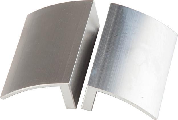 Actual product image Hänseler Aluguss Vise jaws (80 mm)