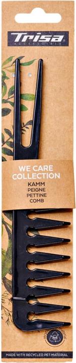 Actual product image Trisa Hair - styling comb made from recycled PET