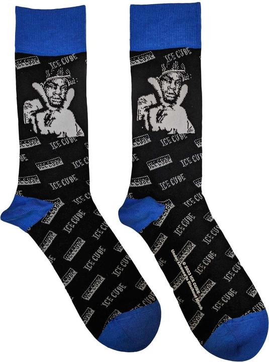 Actual product image Ice Cube Unisex Adult Photograph Socks (40.5 - 45.5)