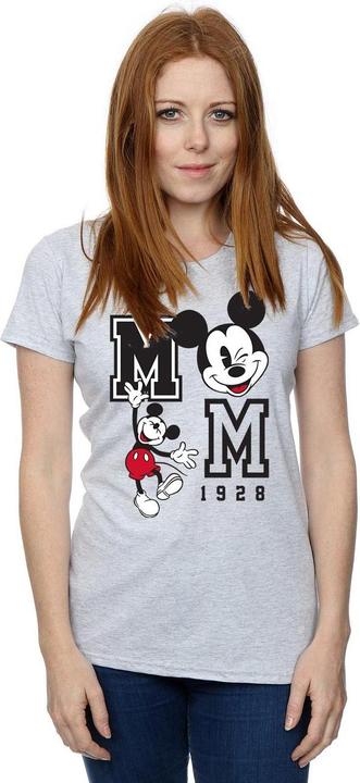 Immagine prodotto Disney Maglietta Donna/Ladies Jump And Wink Mickey Mouse Wink (XXL)
