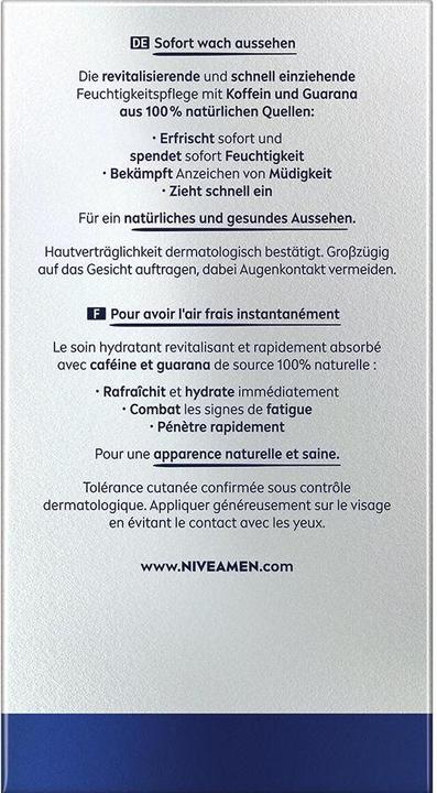 Actual product image NIVEA Men Active Energy (50 ml, Day cream)
