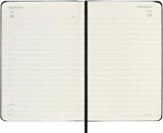 Produktbild Moleskine Tageskalender (A6, Pocket, Englisch)