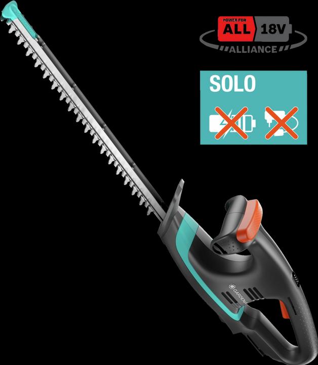 Actual product image Gardena Battery Hedge Trimmer EasyCut 40/18V P4A solo (Cordless hedgecutters)