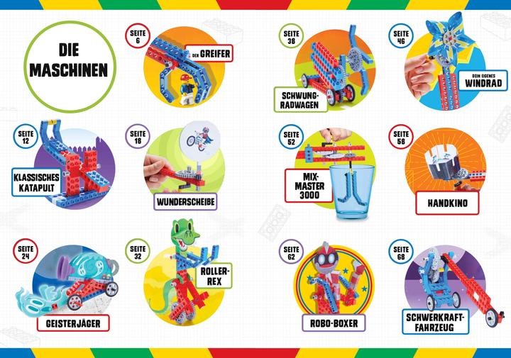 Produktbild Panini Lego Geniale Maschinen: Mit 11 Modellen (Deutsch, Panini, Anita Weinberger-Schwendenwein, 2018)