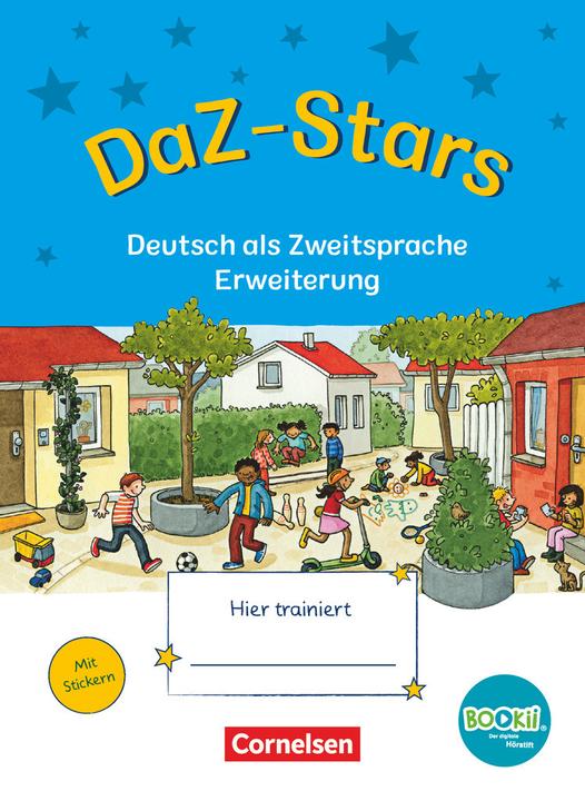 Immagine prodotto DAZ-Stars. TING-Ausgabe. Deutsch als Zweitsprache. Übungsheft mit Lösungen. Erweiterung (Tedesco, Doccia Sandra, 2017)
