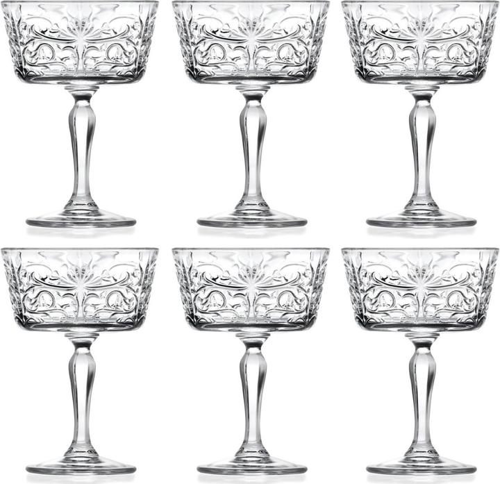 Immagine prodotto Rcr Tatuaggio Calice Champagne (27 cl, 6 Occhiali, Bicchieri da champagne)