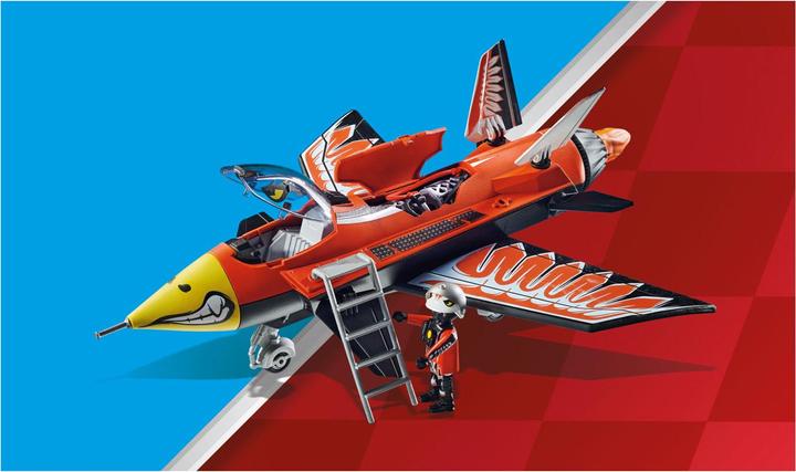 Actual product image Playmobil 70832 Air Stuntshow Jet Jet "Eagle" (70832, Playmobil stunt show)