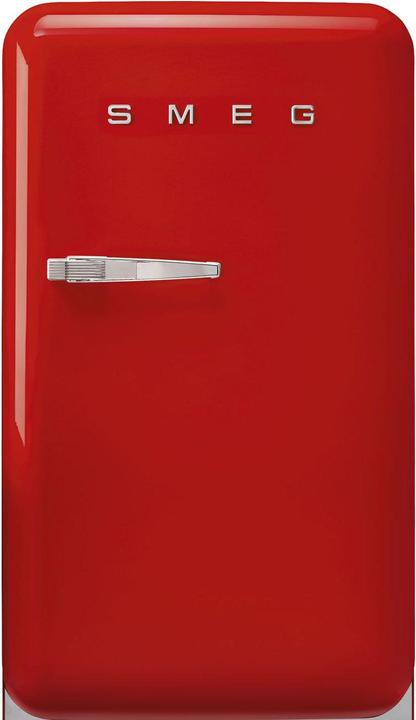 FAB10RRD6 Kühlschrank Rechtsanschlag Rot 50's Style, 2025 Modell, EEK: D (122 l)