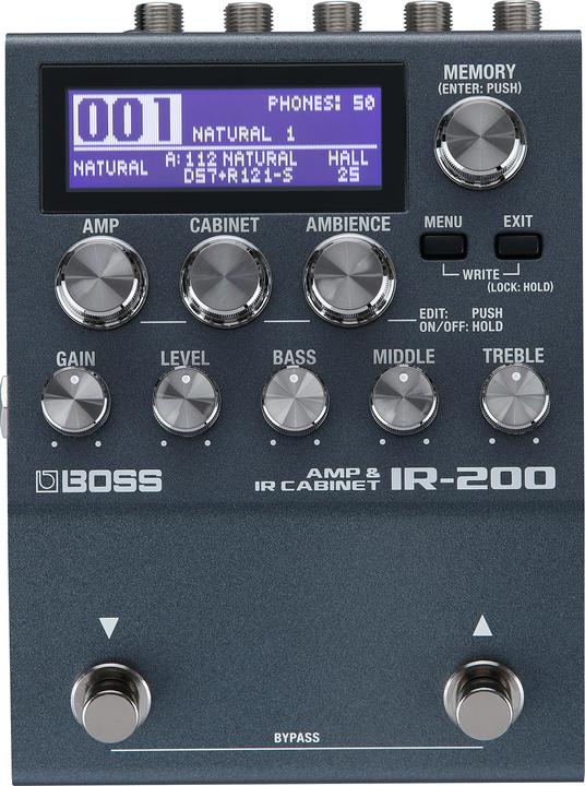 Immagine prodotto BOSS (Electronics) Amplificatore IR-200 e armadio IR (Chitarra, Spigola)