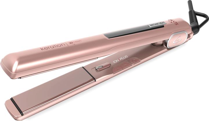 Actual product image GAMA GA.MA Starlight 3D Keration, Straightening iron, Warm, 150 °C, 230 °C, Pink, Hanging ring (Straightening iron)