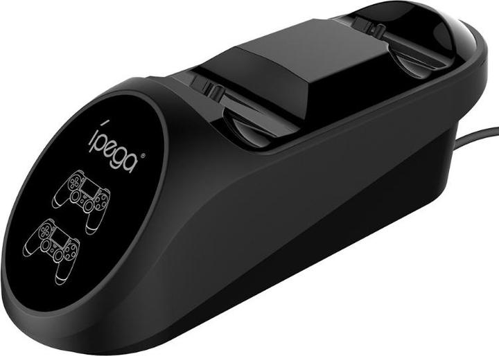 Actual product image iPega PG-9180 Dual Docking Station for PS4 Gaming Controller (black) (PS4)